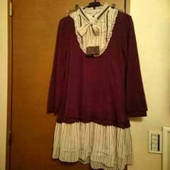 axes femme ストライプワンピースのサムネイル