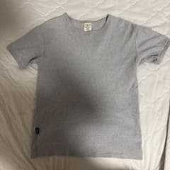 AVIREX リブ 半袖Tシャツ グレー Lのサムネイル