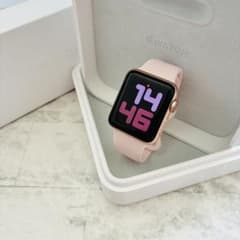 美品✴︎最大100%Apple Watch series3ゴールド38mm - メルカリ