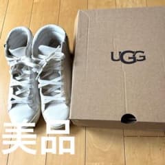 AGG★ハイカットスニーカー本革 ハイカットスニーカー サイドジップのサムネイル