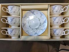 N.T Venus CHINA　カップ・ソーサー　6客セットのサムネイル