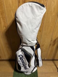 Cleveland GOLF キャディバッグ ホワイト ブラック - メルカリ
