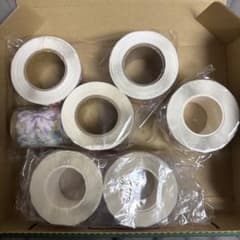 大きめロールシール まとめ売り 6点セット +オマケPETテープのサムネイル