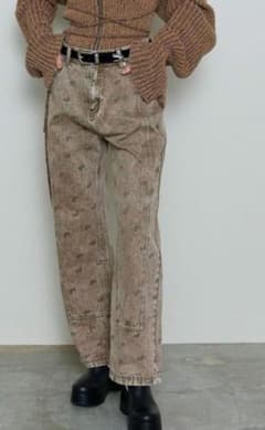 Monogram Print Denim Pants　メゾンスペシャルのサムネイル