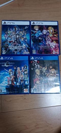 Mac様専用 PS4 ps5 ソードアート・オンライン 4本セットのサムネイル