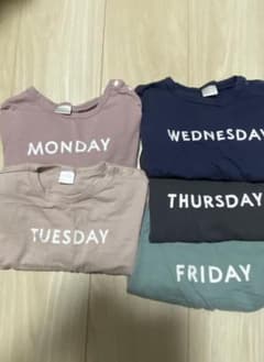 テータテート　曜日Tシャツ　バースデイのサムネイル