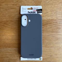 holdit iPhone 17 シリコンケース グレーのサムネイル