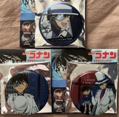 名探偵コナンプラザ ジュエリー缶バッジ 怪盗キッド セットのサムネイル