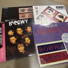 BOOWY LP４枚 レコード with ステッカー BOOWY LP4枚 レコード with ステッカー - メルカリ