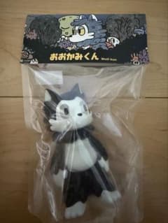 おおかみくんソフビ　モノクロカラー おおかみくんソフビ モノクロカラー - メルカリ