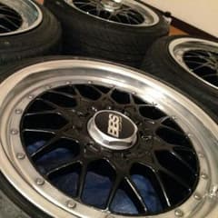 KRT様専用☆BBS RS Ⅱ 8J /9J 17inch パウターコート☆のサムネイル