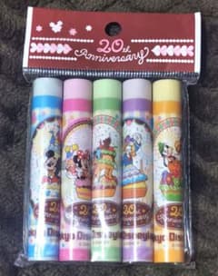 ディズニー 20周年記念 消しゴム5本セットのサムネイル