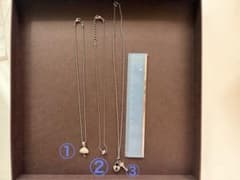 3点まとめ買い ネックレス　 傘　リンク　南京鍵のサムネイル