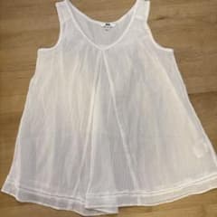 UNIQLO ノースリーブ ホワイト S