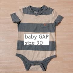 babyGAP ロンパース　くすみブルー　サイズ90のサムネイル