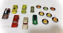 当時物Hot Wheelsレッドライン＋バッジ＋黒箱期トミカNo.32(箱なし) 当時物Hot Wheelsレッドライン＋バッジ＋黒箱期トミカNo.32(箱なし