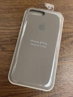 純正　iPhone 8plus ペブル　シリコンケースのサムネイル