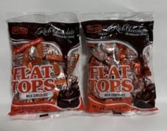 RICOA FLAT TOPS ミルクチョコレート 150gのサムネイル