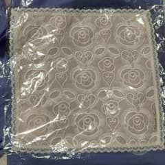 宝塚　薔薇レースガーゼタオル(ピンク)のサムネイル