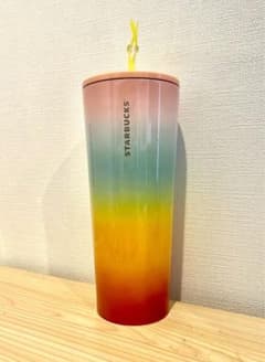 【限界値下げ】スターバックス　レインボータンブラーのサムネイル