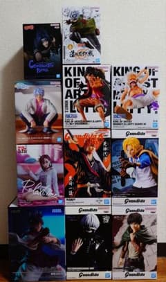 ワンピース ナルト 東京喰種 フィギュアまとめ売り㉘ - メルカリ