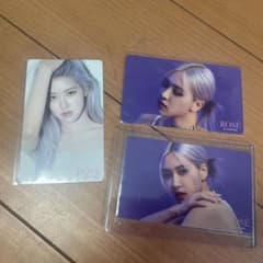 BLACKPINK THE ALBUM ユニバ トレカ ロゼのサムネイル