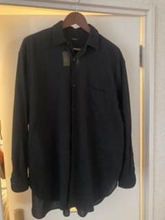 25ss】comoli オックスシャツ ブラック サイズ2 - メルカリ