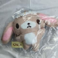 サンリオキ　かおりつきお花のかんむりマスコットぬいぐるみ　くろうさ　シープラ