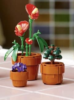 レゴLEGO ボタニカル ミニ観葉植物 3種類のサムネイル