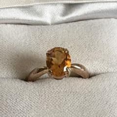 ジュエリーマキ K9 シトリン リング 指輪 - メルカリ