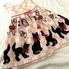 シャーリーテンプル 黒猫ワンピースのサムネイル
