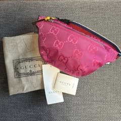 GUCCI チルドレン ベルトバック ボディバック ピンクのサムネイル