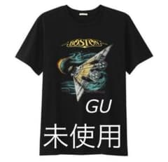 匿名 未使用 ボストン S 黒 Tシャツ 1987 GU ジーユー - メルカリ