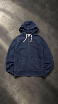 00's Polo Ralph Lauren ジップパーカー XS 裏サーマルのサムネイル