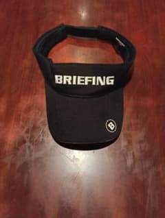 BRIEFING サンバイザー ブラックのサムネイル