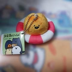 문구와 함께 바캉스 기분 마스코트 키체인 젤리씨, 덤 2점 첨부