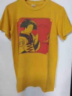 80s ヴィンテ－ジナイキ浮世絵てTシャツ HanesタグUSA製 38－40 - メルカリ