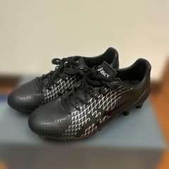 asics MENACE サッカー スパイク ブラック - メルカリ