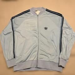 adidas ライトブルー ジャージ atp ヴィンテージ - メルカリ