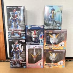 【新品未開封】機動戦士ガンダム　フィギュア＆ヘッド型スピーカー　7点まとめ売り