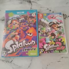 Splatoon for Wii U & Splatoon 2 for Switch Software Set