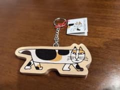 リサラーソン　木製猫キーホルダー Mikeyのサムネイル