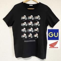 GU ジーユー ホンダ Tシャツ コラボTシャツ gu tシャツ 黒T バイクのサムネイル