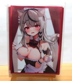 キャラクター スリーブ ホロライブ 沙花叉クロヱ 猫耳メイド ホロカのサムネイル
