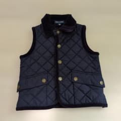 RALPH LAUREN キルティングベスト 90のサムネイル