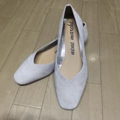 neue marche スエード パンプス 25.5cmのサムネイル