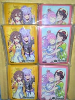 WGP 限定 スリーブ ころね おかゆ スバル ルーナ　3個セット ころね おかゆ ルーナ スバル スリーブ WGP - メルカリ