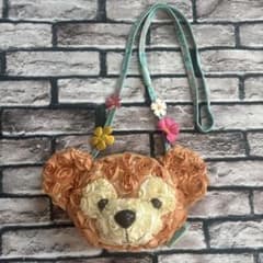 DisneySea Duffy Pouch with Flower Motif