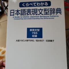 くらべてわかる日本語表現文型辞典のサムネイル