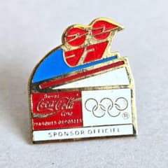 ピンズ】コカ・コーラxオリンピック ヴィンテージピンズ #2740